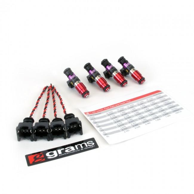 Grams Performance Fuel Injector Kits – 1150cc 00-05 S2000 injector kit Grams Performance 