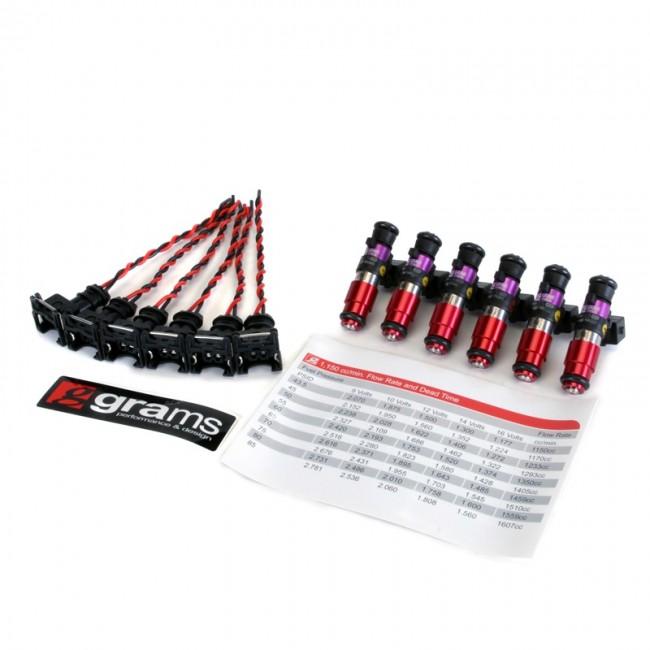Grams Performance Fuel Injector Kits – 1150cc Supra (7mgte) (2JZ non turbo) injector kit Grams Performance 