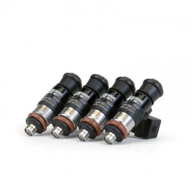 Grams Performance Fuel Injector Kits – 1600cc 240SX, S13, S14, S15, SR20, G20 Top Feed 11mm injector kit Grams Performance 
