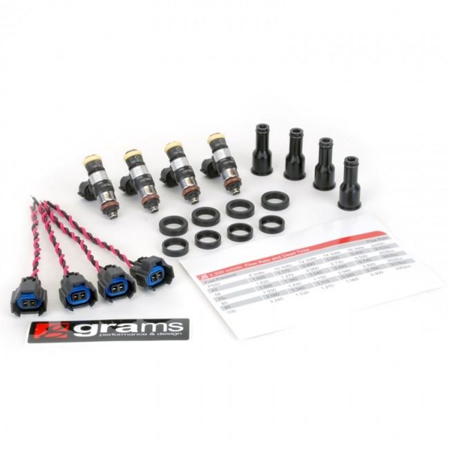 Grams Performance Fuel Injector Kits – 2200cc B, D, F, H (exc d17) injector kit Grams Performance 