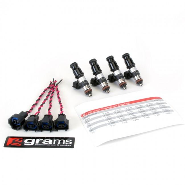 Grams Performance Fuel Injector Kits – 2200cc K Series (Civic, RSX, TSX), D17, 06+ S2000 injector kit Grams Performance 