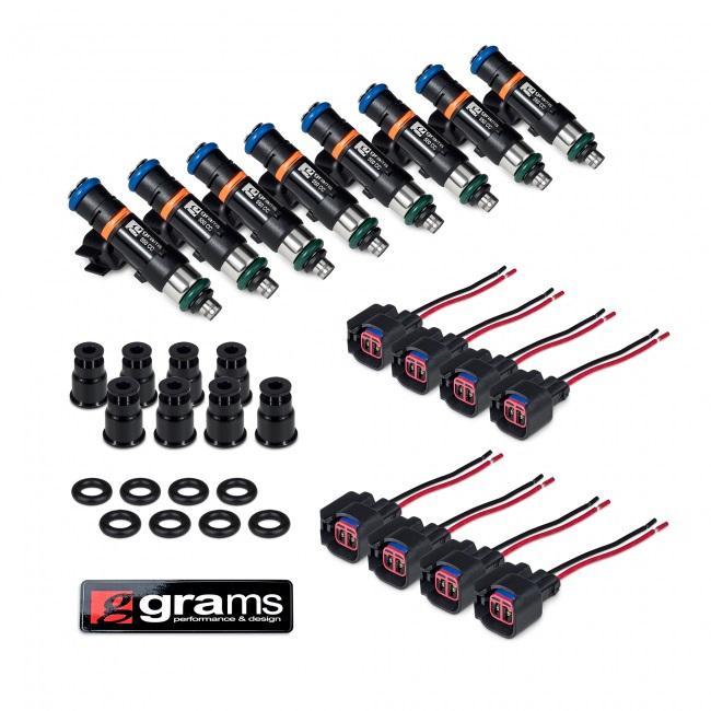Grams Performance Fuel Injector Kits – 550cc LS1, LS6, LT1 injector kit  Too Fast Autoparts