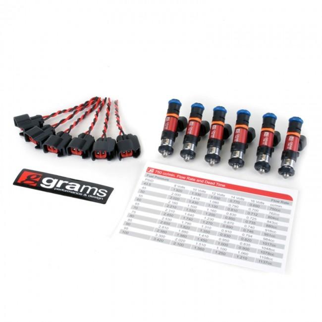 Grams Performance Fuel Injector Kits – 750cc Supra (7mgte) (2JZ non turbo) injector kit Grams Performance 