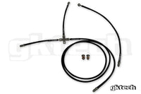 GKTech Stainless Steel Braided Teflon Lined ABS Delete Kit | RHD Nissan S13 Silvia / 180sx / R32 / R33 / R34 / C33 / C34 / C35 / A31