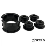 GK Tech Solid Aluminum Steering Rack Bushings - Nissan Z33 350Z / Infiniti G35