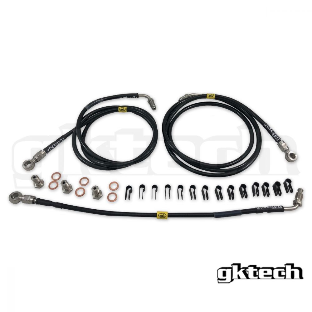 GK Tech Engine Bay Brake Line Delete Kit - RHD Nissan S13/S14/S15 Silvia, R32/R33 Skyline, A31 Cefiro