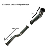 ISR Performance GT Single Exhaust - Hyundai Genesis Coupe 2.0T 09+