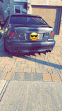 lexus is300 is200 altezza Rear Diffuser  Too Fast Autoparts