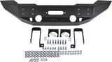 MBRP Front Full Width Winch Bumper, LineX Coated – 2007-2016 Jeep Wrangler JK MBRP 