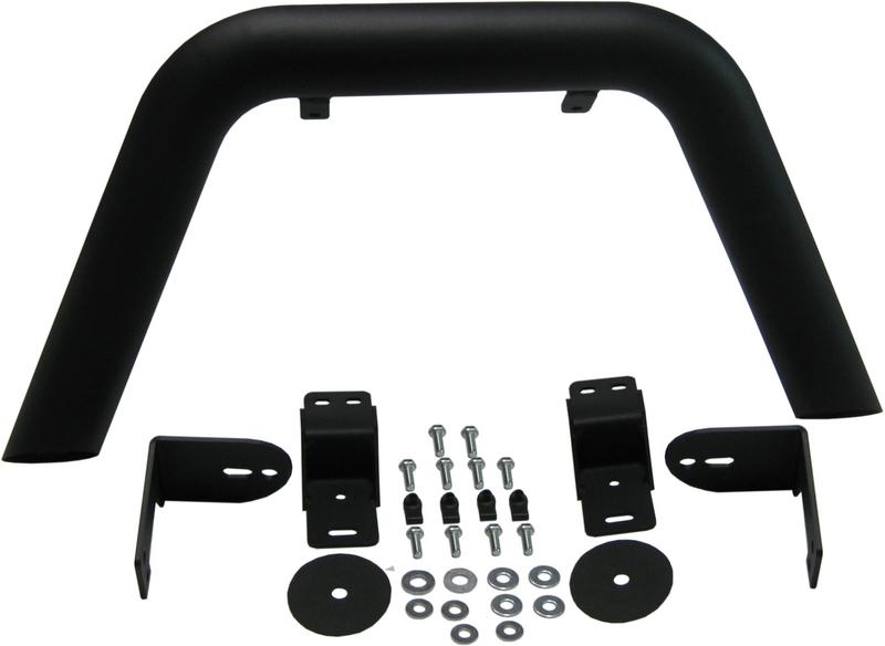 MBRP Front Light Bar/Grill Guard System, Black Coated – 2007-2016 Jeep Wrangler JK MBRP 