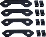 MBRP Spare Tire Bracket Reinforcing Kit, Black Coated – 2007-2010 Jeep Wrangler JK MBRP 