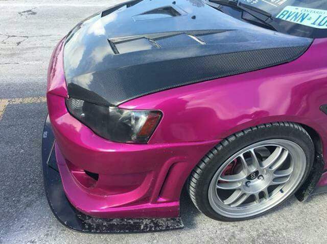 Mitsubishi lancer/evox fq400 style Front Splitter