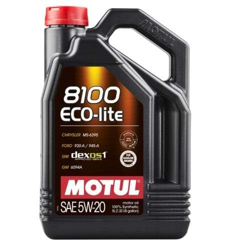 Motul 8100 ECO-LITE 5W20 5L  Too Fast Autoparts