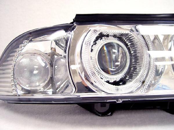 Projector Headlights With Halo Rings for BMW E39 5 Series (Pre-LCI) | Too Fast Autoparts | Order Online