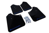 Rally Armor Front & Rear Mud Flaps – Black/Blue Logo – ’09 – 13 Subaru Forester 2.5X, XT