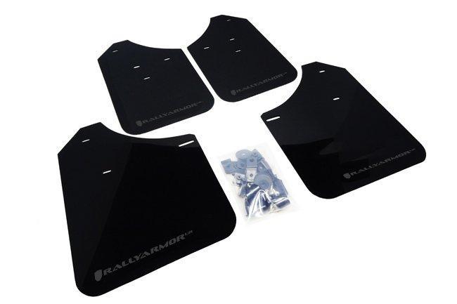 Rally Armor Front & Rear Mud Flaps – Black/Grey Logo – ’08 – 11 Subaru Impreza Impreza, WRX