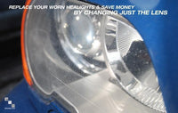 Replacement Head Light Lenses for BMW E46 3 Series Coupe (Pre-LCI) & M3