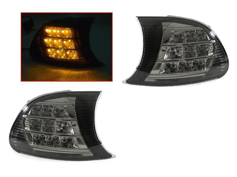 Screw-On LED Front Turn Signal Lenses for BMW E46 3 Series Coupe (2002-2003)